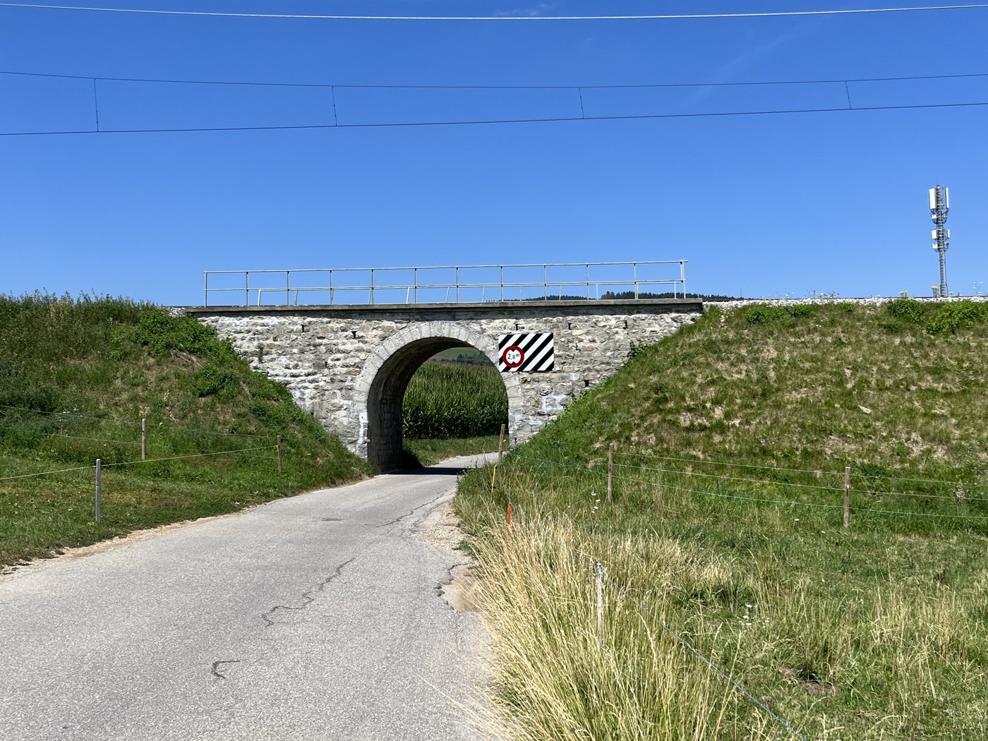 Passage inférieur de Planches-Mailles à Vuadens